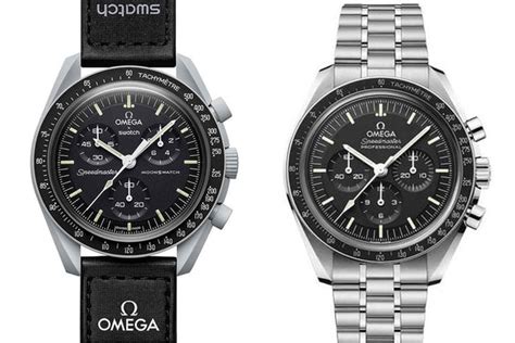 omega moon watch brickell avenue|swatch vs omega review.